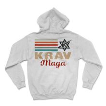 Load image into Gallery viewer, Krav Maga Sans T Shirt - Hoodie - White
