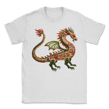 Load image into Gallery viewer, Pizza Dragon Year of The Dragon Celebration - Unisex T-Shirt - White
