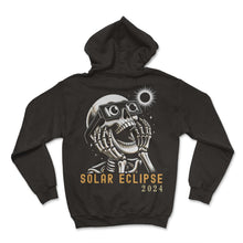 Load image into Gallery viewer, Solar Eclipse 2024 Eclipse T Shirt - Hoodie - Black
