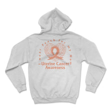 Load image into Gallery viewer, Uterine Cancer Awareness Shirt, I Wear Peach For My Mom Uterine
