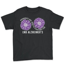 Load image into Gallery viewer, Alzheimer Shirt, Memories Are Worth Fighting For End Alzheimer's Tee,
