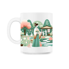 Load image into Gallery viewer, Zen Harmony Japanese Inspired Activity Professional Appreciation T - 11oz Mug - White
