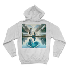 Load image into Gallery viewer, Psychiatric Nurse Reflections Compassion T Shirt - Hoodie - White
