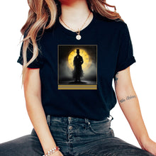 Load image into Gallery viewer, Victorian Ghost Timekeeper Vintage Gothic Tee - Unisex T-Shirt - Black
