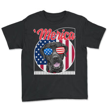 Load image into Gallery viewer, America Shirt, Merica German Shorthaired Pointer USA Flag Tee,
