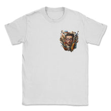Load image into Gallery viewer, Creative Soul On Board Activity Professional's Artistic Pocket Tee - Unisex T-Shirt - White
