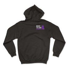 Load image into Gallery viewer, Alzheimer's Disease Shirt, Walk To End Alzheimer's Purple Ribbon
