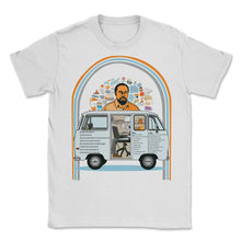 Load image into Gallery viewer, MLK Day Hippie Van Retro - Unisex T-Shirt - White

