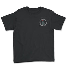Load image into Gallery viewer, Pro Choice Shirt, Pro Choice Pro Feminism Pro Cats Cute Pocket Design - Youth Tee - Black
