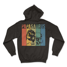 Load image into Gallery viewer, Papasaurus Futur T-Shirt - Hoodie - Black
