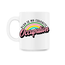 Load image into Gallery viewer, Occupation Therapist Shirt, Play Is My Favorite Occupation Rainbow
