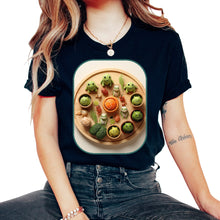 Load image into Gallery viewer, Sushi Frogs Unexpected Delights T Shirt - Unisex T-Shirt - Black
