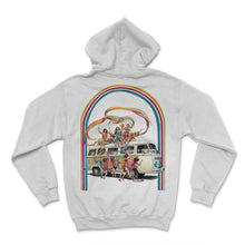Load image into Gallery viewer, Aerial Silks Hippie Van Retro - Hoodie - White

