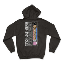 Load image into Gallery viewer, Paraprofessional Shirt, Teach Love Inspire Paraprofessional Crayon
