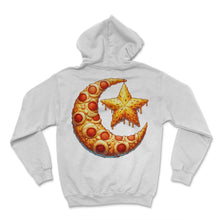 Load image into Gallery viewer, Pizza Crescent Aid El Fitr Festive - Hoodie - White
