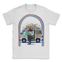 Load image into Gallery viewer, Programmer Hippie Van Retro - Unisex T-Shirt - White
