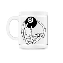 Load image into Gallery viewer, Billiard Shirt, Pool Billiards Eight Ball Skeleton Hand Pocket Tee,
