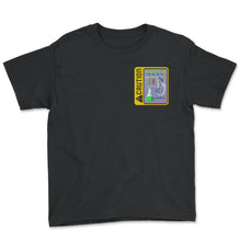 Load image into Gallery viewer, Science Shirt, Caution Mad Scientist At Work Tee, Gift For Scientist
