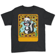 Load image into Gallery viewer, Veterinarian Shirt, Sunflower Skunk Tee, Gift For Pet Lover Ideas,
