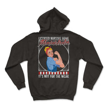 Load image into Gallery viewer, Nurse Shirt, Licensed Nursing Home Administrator It's Not For The - Hoodie - Black
