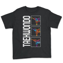 Load image into Gallery viewer, Taekwondo Shirt, Taekwondo Tee, Kid's Taekwondo Martial Arts Lover - Youth Tee - Black

