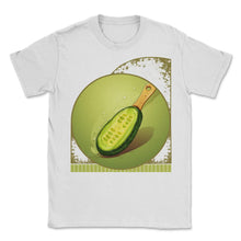 Load image into Gallery viewer, Sliced Pickle As Pickleball Paddle Creative Humor Tee - Unisex T-Shirt - White
