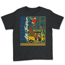 Load image into Gallery viewer, Honduras Shirt, Honduras Mi Tierra Parrot Passenger Tricycle Jungle
