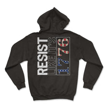 Load image into Gallery viewer, America Shirt, Resist Like It's 1776 USA Flag Vintage Tee, History
