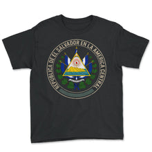 Load image into Gallery viewer, El Salvador Shirt, Republica De El Salvador En La America Central Tee

