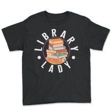 Load image into Gallery viewer, Reading Shirt, Library Lady Tee, Gift For Librarian Ideas, Book Nerd
