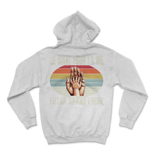 Load image into Gallery viewer, Je Signe Pour La Vie Futur Grand Frere Je T-Shirt - Hoodie - White
