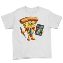 Load image into Gallery viewer, Pizza Payroll Pro National Payroll Week - Youth Tee - White
