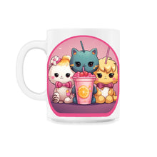 Load image into Gallery viewer, Sailor Moon Inspired Animals Anime Cute Boba Tea Gaming Controller - 11oz Mug - White
