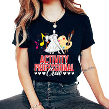Load image into Gallery viewer, Activity Professional Shirt, Activity Professional Crew Paint Brush - Unisex T-Shirt - Black
