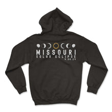 Load image into Gallery viewer, Missouri Solar Eclipse 4 08 24 Eclipse T Shirt - Hoodie - Black
