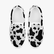 Load image into Gallery viewer, Kids' Cow Print Slip-On Shoes
