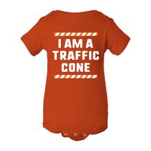 Load image into Gallery viewer, Traffic Cone Costume Halloween Bodysuit
