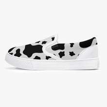 Load image into Gallery viewer, Kids' Cow Print Slip-On Shoes
