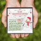 Granddaughter Christmas Gift To My Granddaughter Interlocking Heart Necklace From Grandpa Papa Mimi Grandma Xmas Message Card Love You