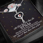 STNA Nurse Necklace with Stethoscope Message Card Birthday Graduation Gift For State Tested Nursing Assistant Women Future Nurses Jewerly