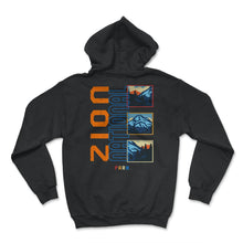 Load image into Gallery viewer, Zion National Park Shirt, Outdoor, Wildlife, National Park Outdoor - Hoodie - Black
