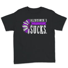 Load image into Gallery viewer, Alzheimer's  Awareness Shirt, Alzheimer's Sucks, Dementia Alzheimer's
