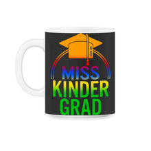 Load image into Gallery viewer, Kindergarten Shirt, Miss Kinder Grad Tee, Gift For Kindergarten, - 11oz Mug - Black on White
