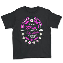 Load image into Gallery viewer, I'm A Mom And A History Teacher Nothing Scares Me Funny Nurse T Shirt - Youth Tee - Black
