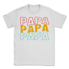 Load image into Gallery viewer, Father Shirt, Papa Tee, Protector Provider Disciplinarian, Sarcastic - Unisex T-Shirt - White
