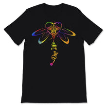 Load image into Gallery viewer, DSP Life Dragon Fly Stethoscope Caduceus Nurse Direct Support Person
