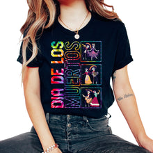 Load image into Gallery viewer, Dia De Los Muertos Shirt, Ballet Folklorico Sugar Skull Skeleton Tee, - Unisex T-Shirt - Black

