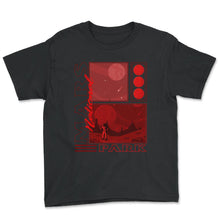 Load image into Gallery viewer, Mars National Park Shirt, Red Planet Inspired Tee, Mars Moon - Youth Tee - Black
