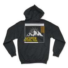 Load image into Gallery viewer, Jasper National Park, Alberta Canada National Park Tee, Jasper - Hoodie - Black
