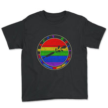 Load image into Gallery viewer, Happy Holi Festival Shirt, Festival Of Colors, Holi Festival Lover - Youth Tee - Black
